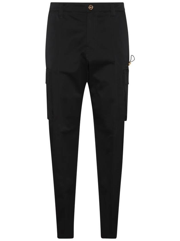 pressed crease drop crotch pants 10139991A09950 - VERSACE - BALAAN 2