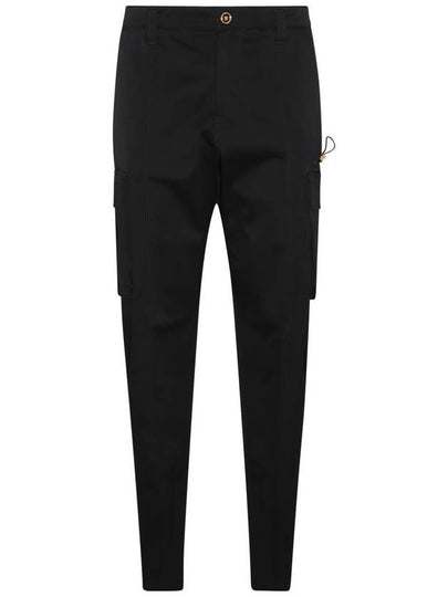 pressed crease drop crotch pants 10139991A09950 - VERSACE - BALAAN 2