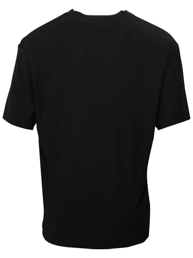 Logo Print Cotton Short Sleeve T-Shirt Fade Black - ACNE STUDIOS - BALAAN 4