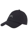 A COLD WALL ACWUA127 BLACK Men s Ball Cap - A-COLD-WALL - BALAAN 4