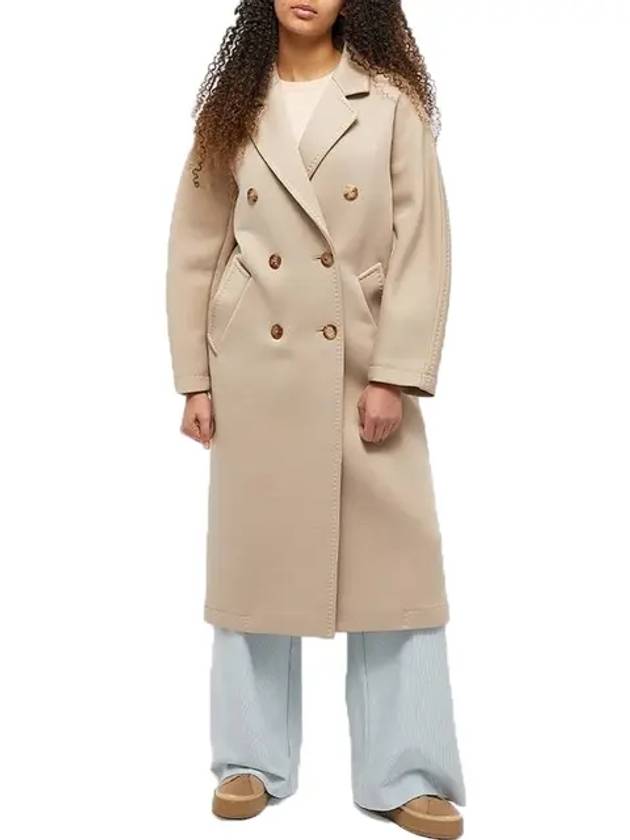 Women's Madame 2 Double Coat Beige - MAX MARA - BALAAN 3