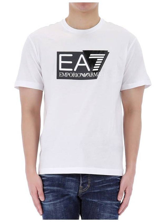 Armani EA7 Regular Fit T Shirt 3DPT81 1100 - EMPORIO ARMANI - BALAAN 1