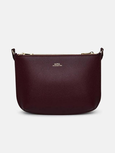 Women's Sarah Cross Bag Burgundy - A.P.C. - BALAAN 1