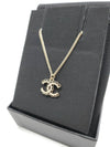 CC logo lace necklace gold black white ABE163 - CHANEL - BALAAN 3