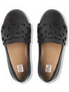 Lena Entwined Loops Leather Loafers Black - FITFLOP - BALAAN 3