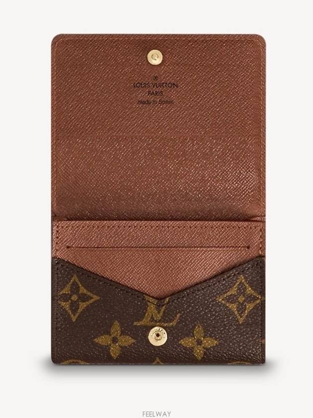 Envelope Business Card Holder Monogram Canvas - LOUIS VUITTON - BALAAN 4