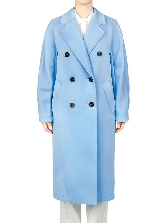 Women's Madame 2 Double Coat Blue - MAX MARA - BALAAN 2