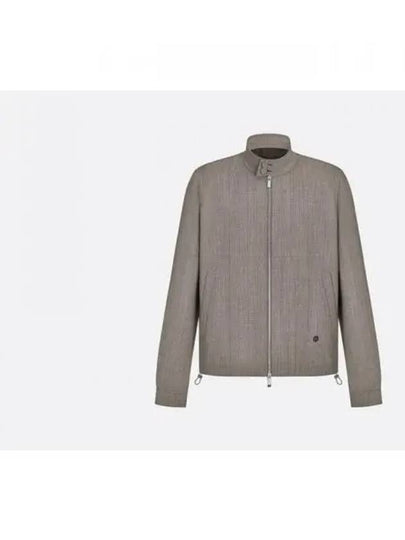 Harrington Shape Jacket Grey - DIOR - BALAAN 2