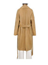 Belted Wool Cashmere Single Coat Camel - LOEWE - BALAAN 4