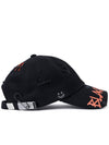 BBD No Sympathy Hidden Patch Graffiti Logo Cap Black - BLACKBLOND - BALAAN 3