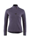 Huge Half Zip Long Sleeve T-shirt Purple Stone - KLATTERMUSEN - BALAAN 2