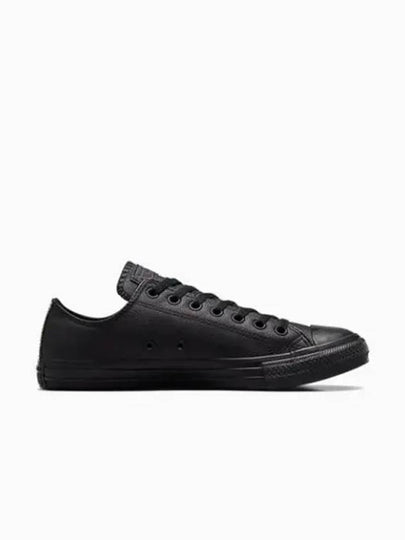 Chuck Taylor All Star Leather Low Top Sneakers Monochrome - CONVERSE - BALAAN 2