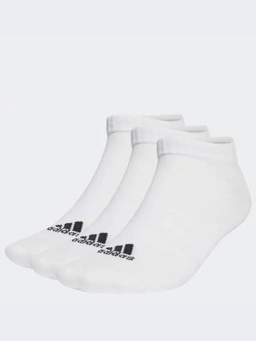 Thin and Light Sportswear Low Cut Socks 3P HT3469 Domestic Product GQDO24040882425 - ADIDAS - BALAAN 1