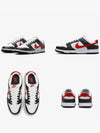 Dunk Low Retro Black University Red - NIKE - BALAAN 2