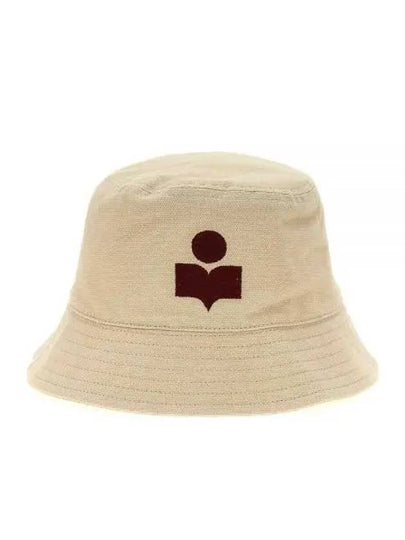 Hailey Embroidered Logo Bucket Hat Ecru - ISABEL MARANT - BALAAN 2