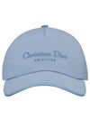 Couture Base Ball Cap Blue Technical - DIOR - BALAAN 2