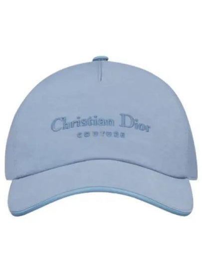 Couture Base Ball Cap Blue Technical - DIOR - BALAAN 2