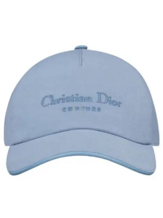 Couture Base Ball Cap Blue Technical - DIOR - BALAAN 2