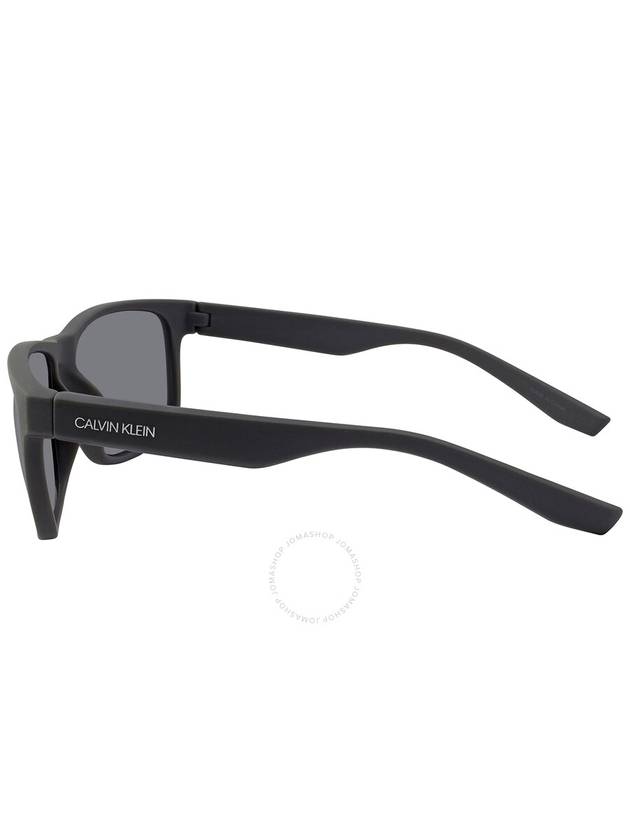 Calvin Klein Grey Rectangular Men's Sunglasses CK19539S 020 59 - CALVIN KLEIN - BALAAN 3