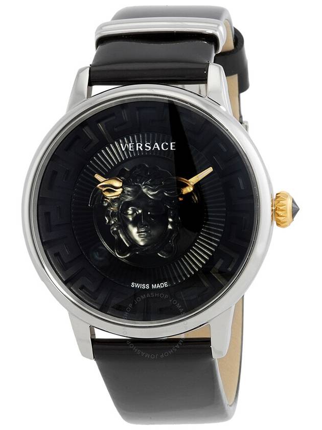 Versace Medusa Alchemy Quartz Black Dial Ladies Watch VE6F00123 - VERSACE - BALAAN 1