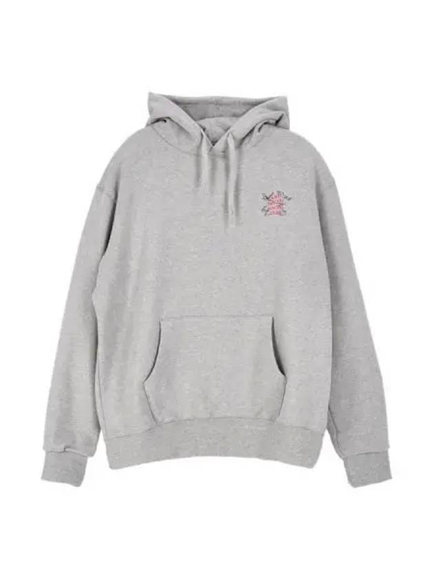 Anti Social Club King Sejong Hoodie Gray - ANTI SOCIAL SOCIAL CLUB - BALAAN 1