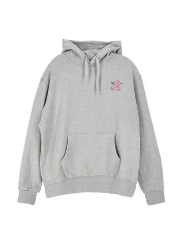 Anti Social Club King Sejong Hoodie Gray - ANTI SOCIAL SOCIAL CLUB - BALAAN 1