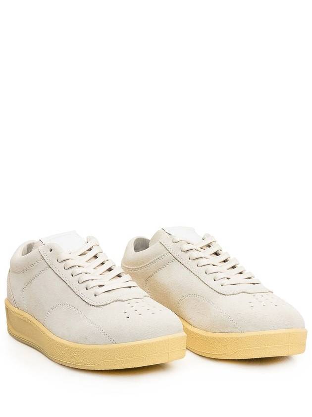 Lace-Up Leather Sneakers J32WS0014PR047 - JIL SANDER - BALAAN 4