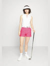 Golf Shorts Gwen Print Shorts Pink Bridge Swirl - J.LINDEBERG - BALAAN 3