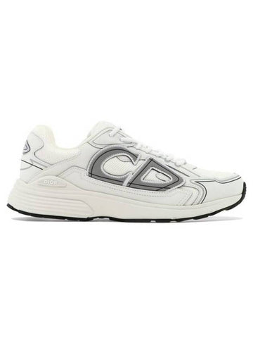 B30 Mesh Technical Fabric Low Top Sneakers White - DIOR - BALAAN 1