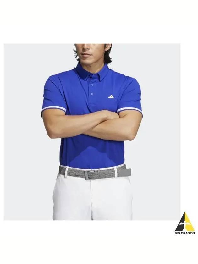 adidas GOLF Statement Punching Polo Shirt HT0079 - ADIDAS GOLF - BALAAN 1