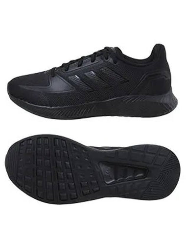 Women's Run Falcon 2.0 Low Top Sneakers Black - ADIDAS - BALAAN 1