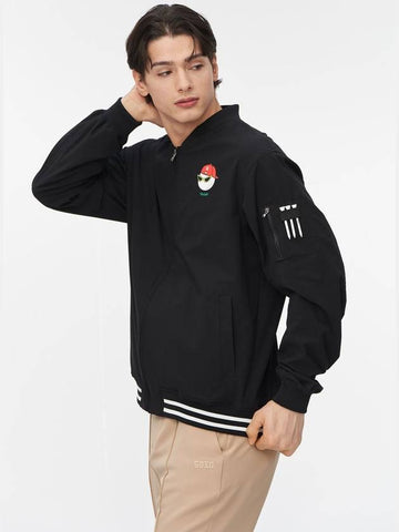 Swag Ball Blouson Windbreaker Black - GOXO - BALAAN 1