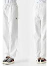 Women's Logo Track Pants White - MONCLER - BALAAN 2