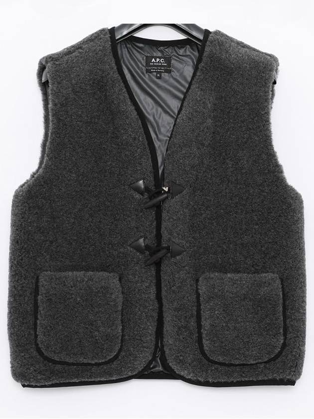 Jules Jacket Vest Heather Grey - A.P.C. - BALAAN 2