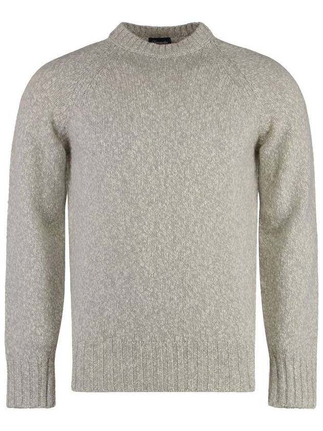 Drumohr Crew-Neck Wool Sweater - DRUMOHR - BALAAN 1