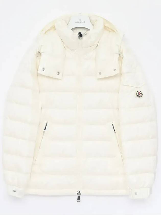 Dalles patch logo hooded padded women s jacket 1A00065 595ZZ 034 - MONCLER - BALAAN 3