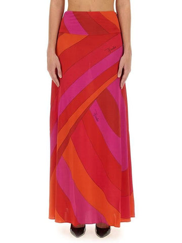 Pucci Long Skirt - EMILIO PUCCI - BALAAN 1