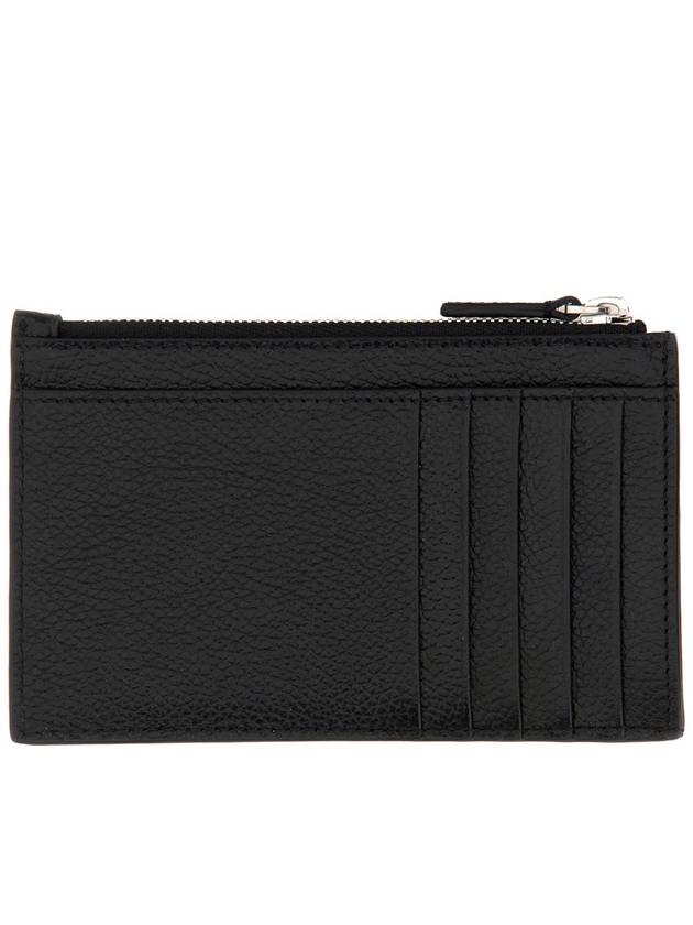 Wave Logo Card Wallet Black - BALENCIAGA - BALAAN 3