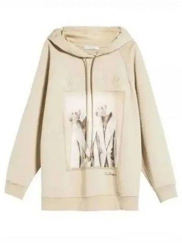 LILLO 19260139 003 19260139600 Lilo cotton hoodie 800839 - MAX MARA - BALAAN 1