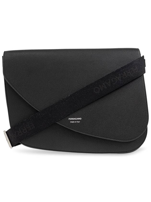 FERRAGAMO Shoulder Bag, Men's, Black - SALVATORE FERRAGAMO - BALAAN 1