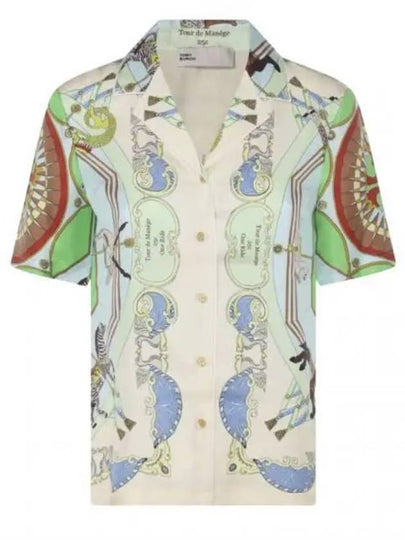 Silk Shirt Blue - TORY BURCH - BALAAN 2