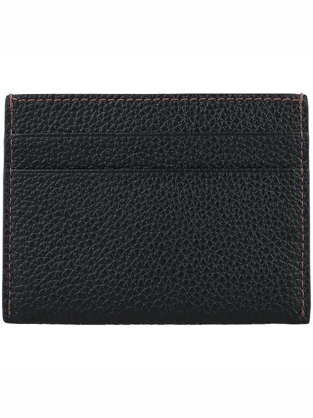 TB Grainy Leather Card Wallet 8062351 - BURBERRY - BALAAN 3