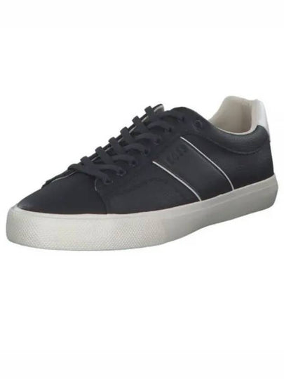 Green Faux leather trainers with plain and grained textures 50522833 401 sneakers - HUGO BOSS - BALAAN 1