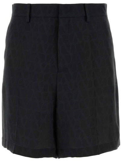 silk shorts black - VALENTINO - BALAAN 2