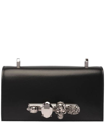 Jewel Satchel Cross Bag Black - ALEXANDER MCQUEEN - BALAAN 2