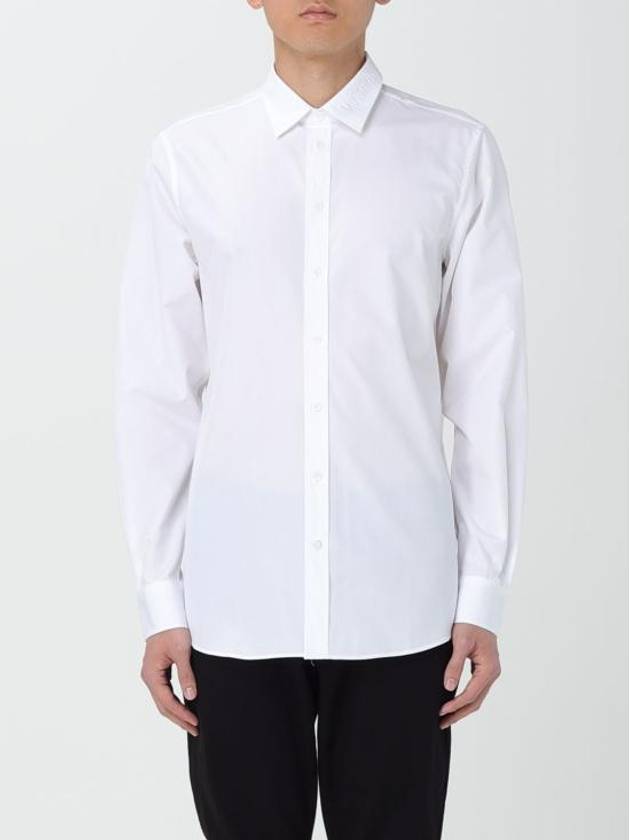 Long Sleeve Shirt White - MOSCHINO - BALAAN 1