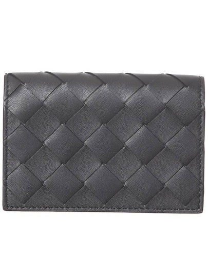 Intrecciato Card Wallet Black - BOTTEGA VENETA - BALAAN 2