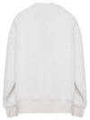 Women's Everly Pullover Crew Neck Sweatshirt White - MOOSE KNUCKLES - BALAAN 5