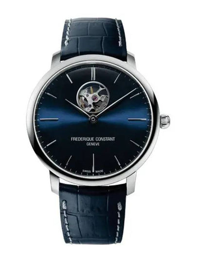 Slimline Heartbeat Automatic Watch Silver Navy - FREDERIQUE CONSTANT - BALAAN 2