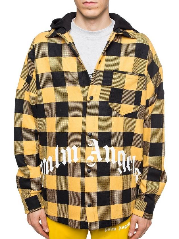 Palm Angels Checked Hoodie - PALM ANGELS - BALAAN 7